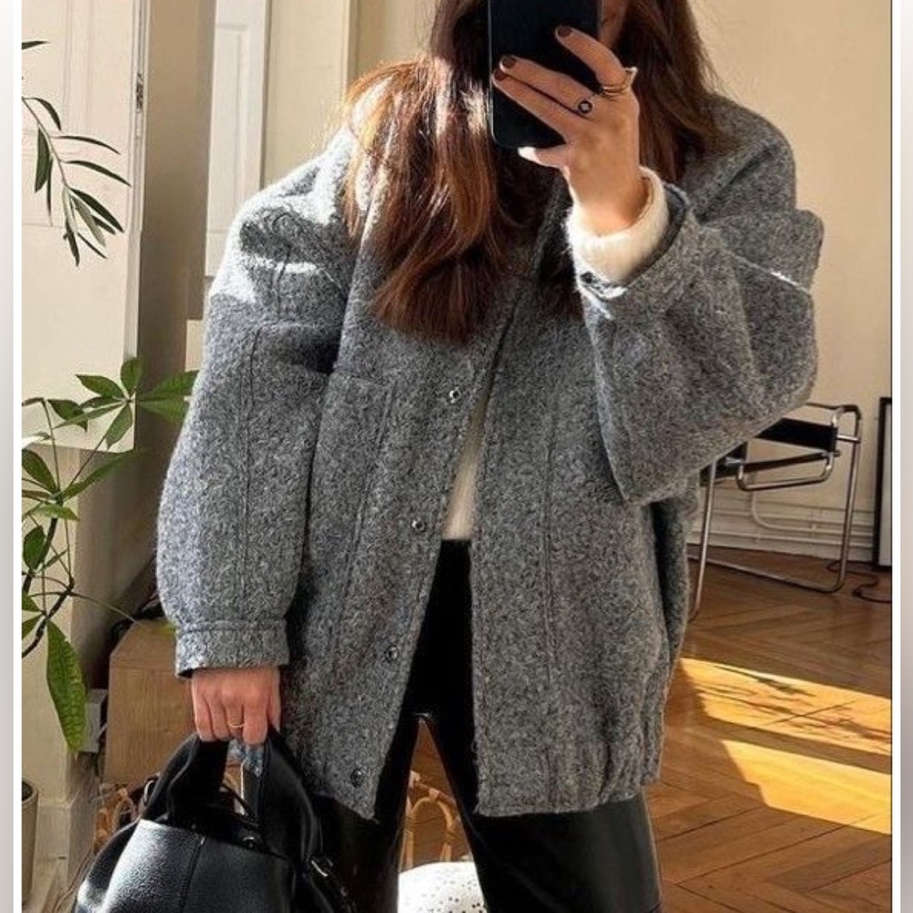 Viral oversized Zara jacket